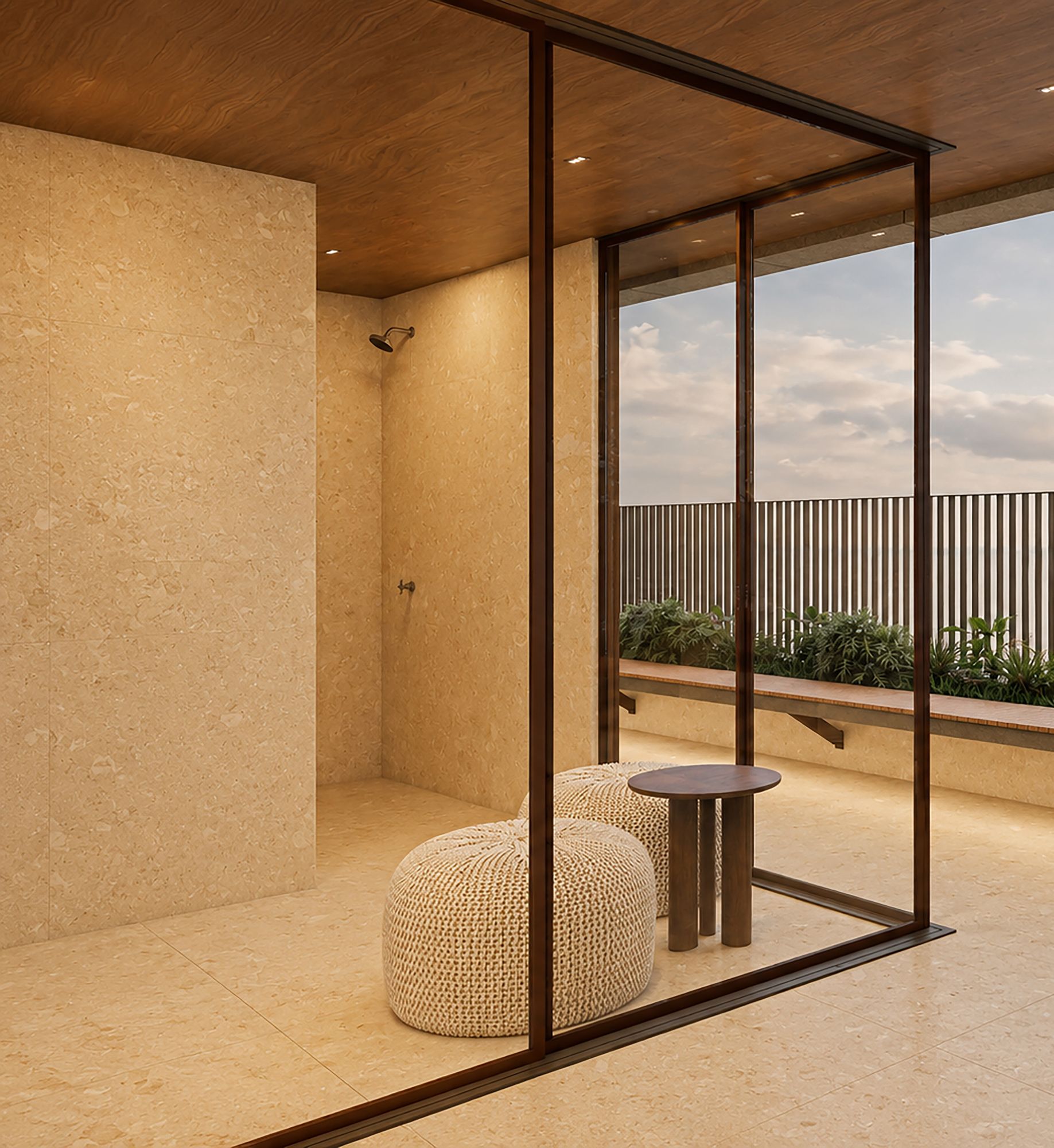 Spa do Fiore com ambiente minimalista